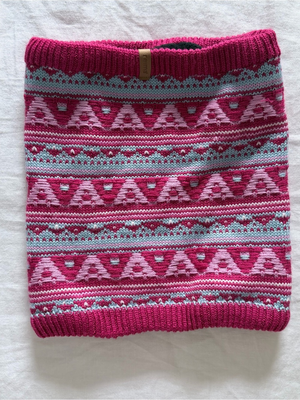 Fleece Lined Reima Knit Neck Warmer